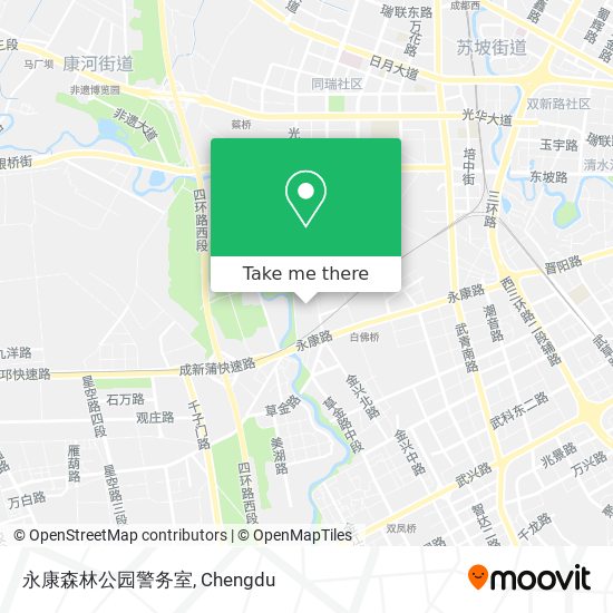 永康森林公园警务室 map
