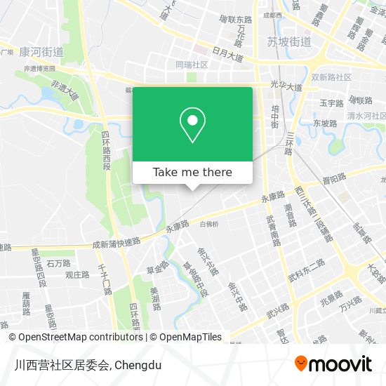 川西营社区居委会 map