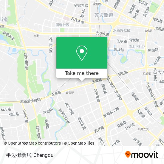 半边街新居 map