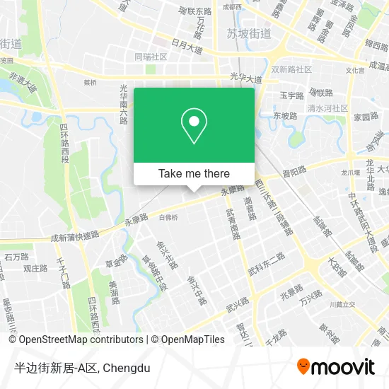 半边街新居-A区 map
