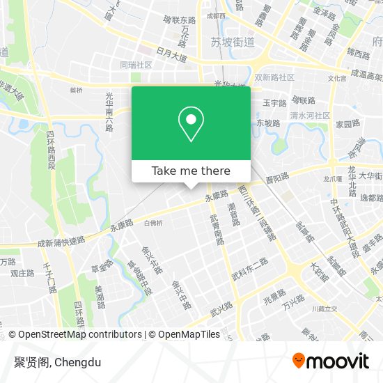 聚贤阁 map