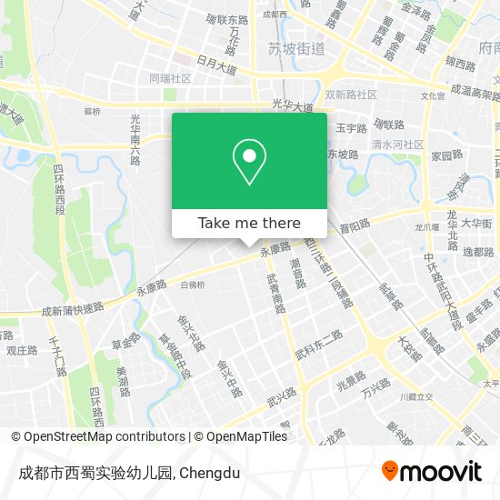 成都市西蜀实验幼儿园 map