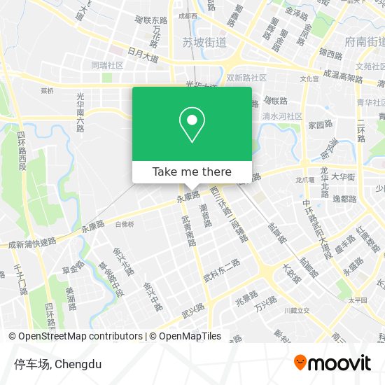 停车场 map