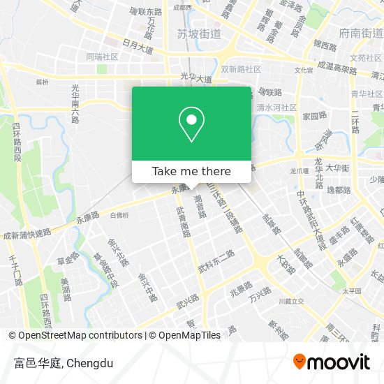 富邑华庭 map