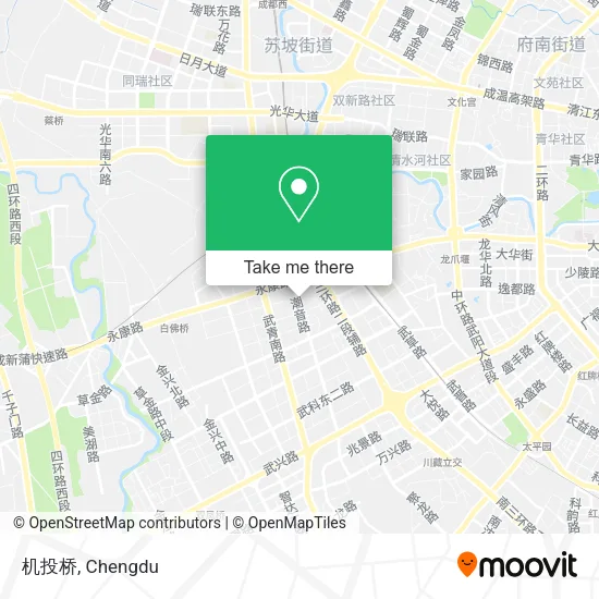 机投桥 map