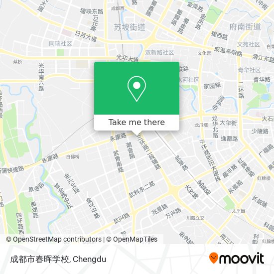 成都市春晖学校 map