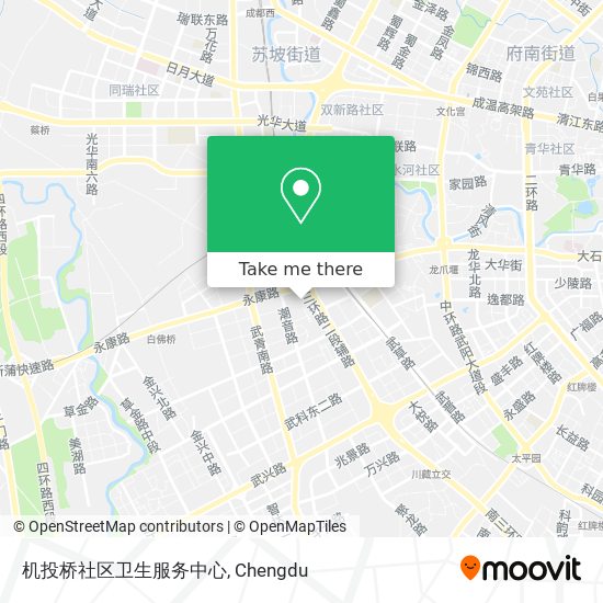 机投桥社区卫生服务中心 map