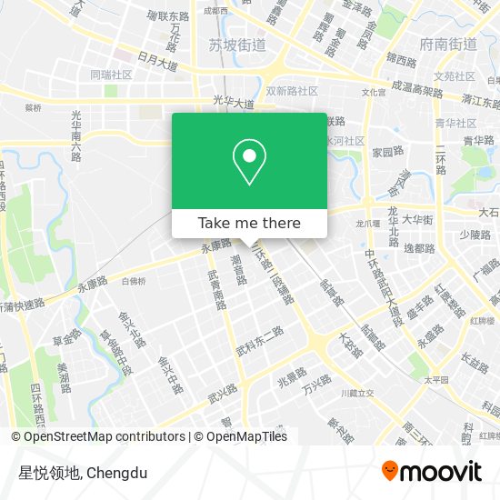 星悦领地 map