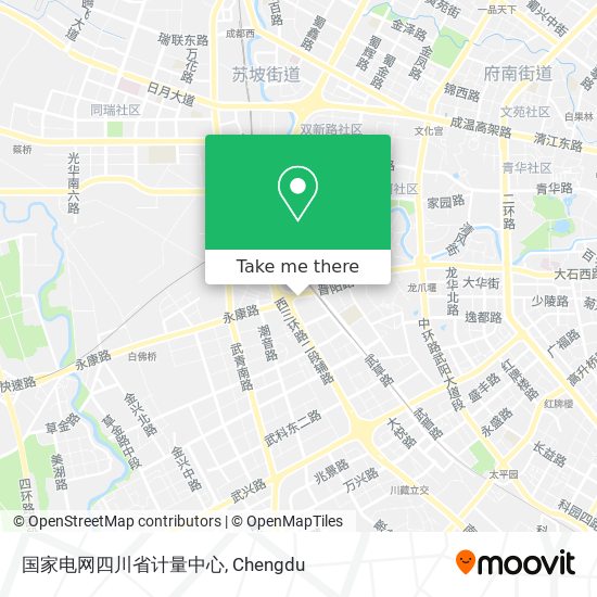 国家电网四川省计量中心 map