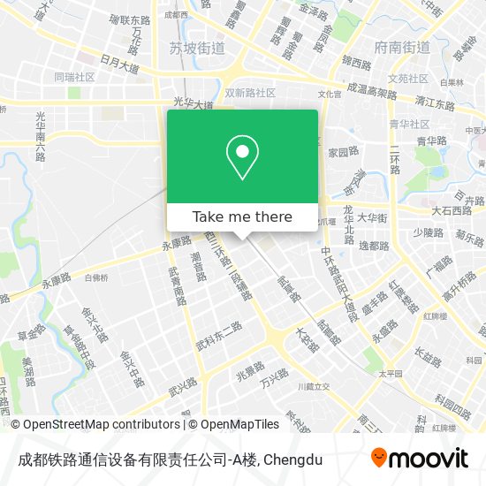 成都铁路通信设备有限责任公司-A楼 map
