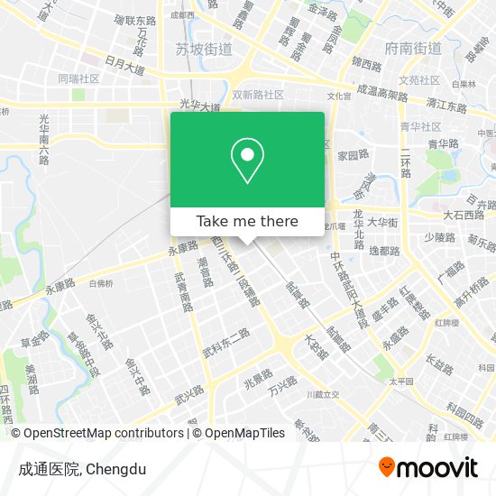 成通医院 map
