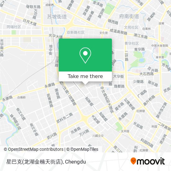 星巴克(龙湖金楠天街店) map
