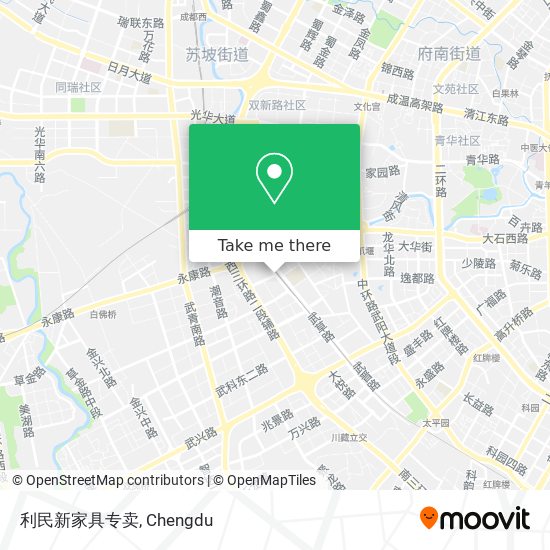 利民新家具专卖 map