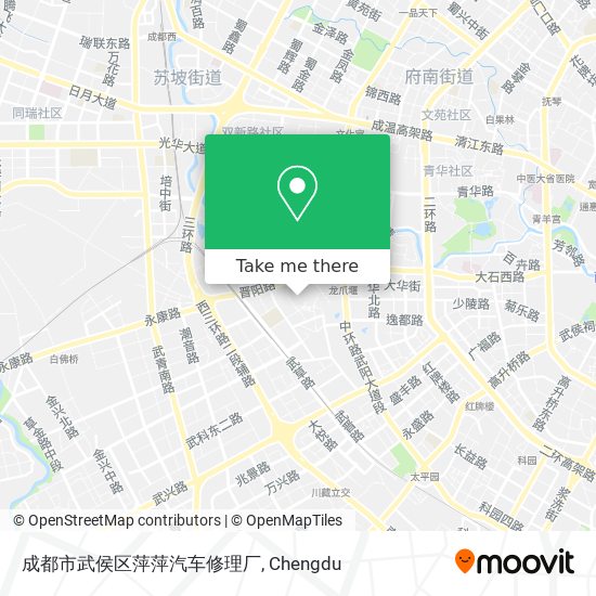 成都市武侯区萍萍汽车修理厂 map
