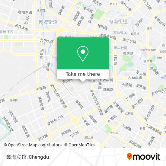 鑫海宾馆 map
