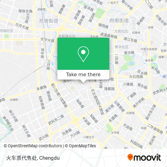 火车票代售处 map