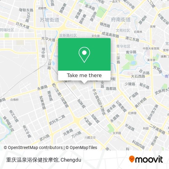 重庆温泉浴保健按摩馆 map