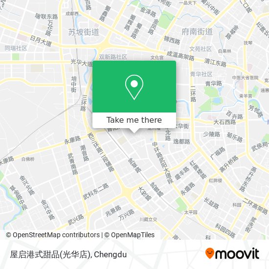 屋启港式甜品(光华店) map
