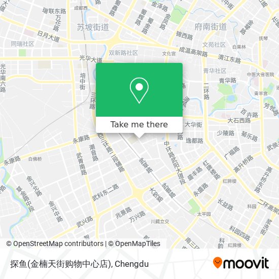 探鱼(金楠天街购物中心店) map