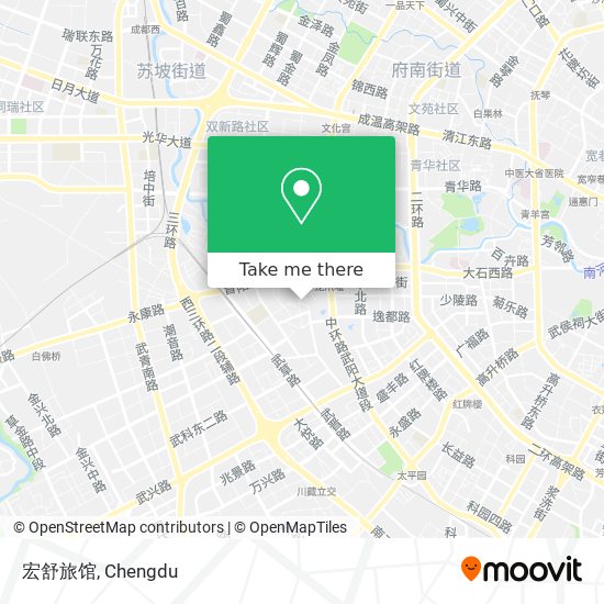 宏舒旅馆 map