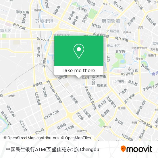 中国民生银行ATM(互盛佳苑东北) map