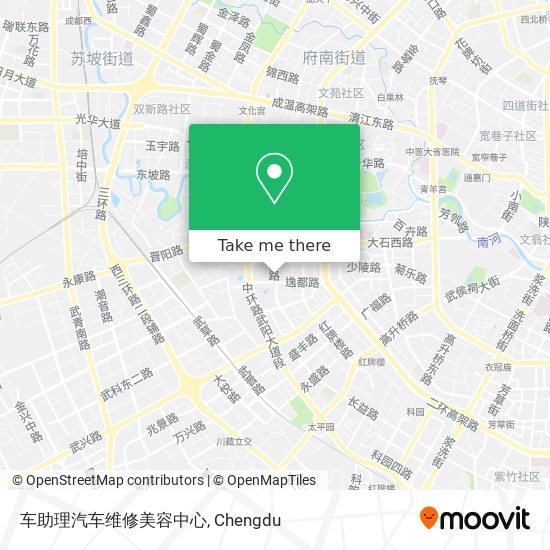 车助理汽车维修美容中心 map