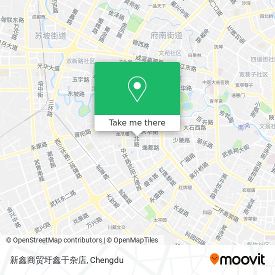 新鑫商贸圩鑫干杂店 map