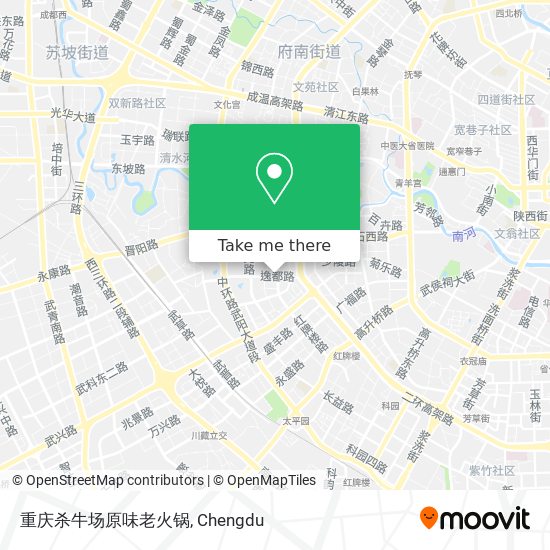 重庆杀牛场原味老火锅 map
