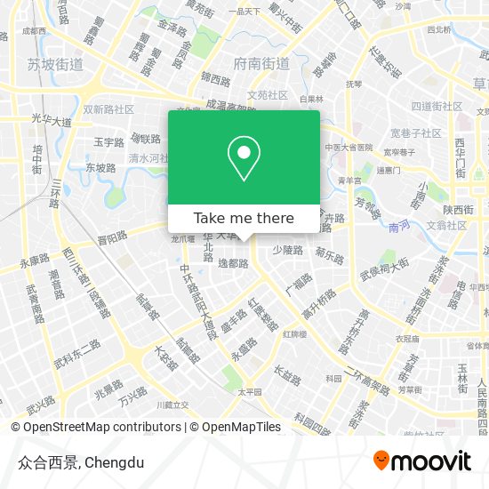 众合西景 map