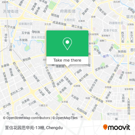 置信花园思华苑-13幢 map