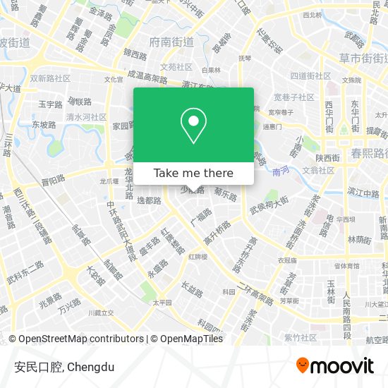 安民口腔 map