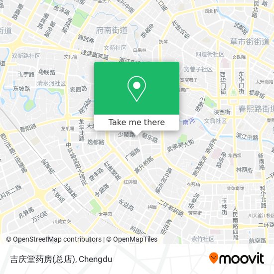 吉庆堂药房(总店) map