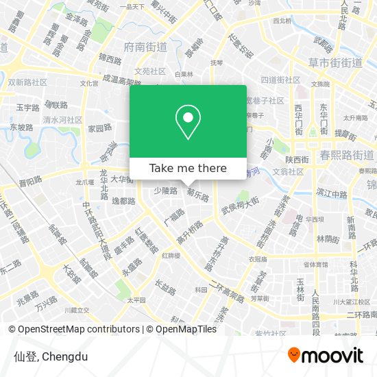 仙登 map