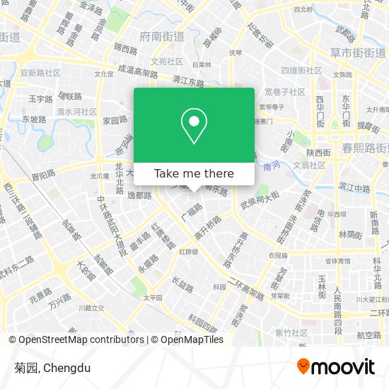 菊园 map