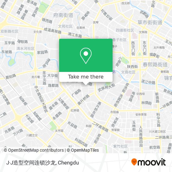 J·J造型空间连锁沙龙 map