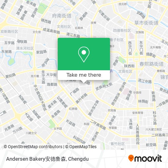 Andersen Bakery安德鲁森 map