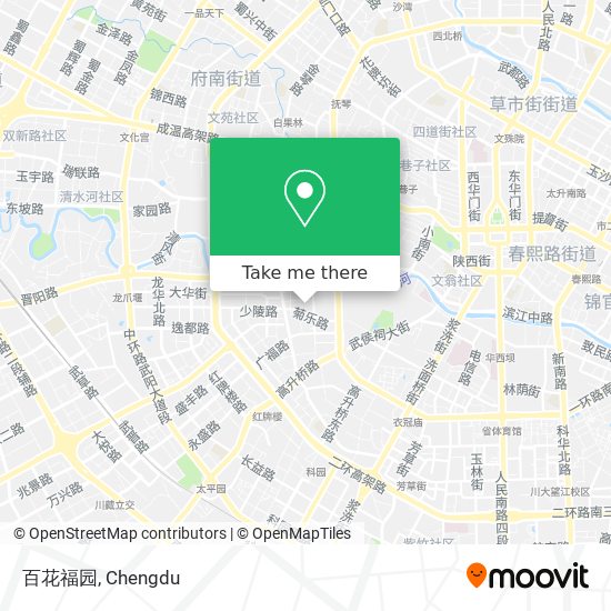 百花福园 map