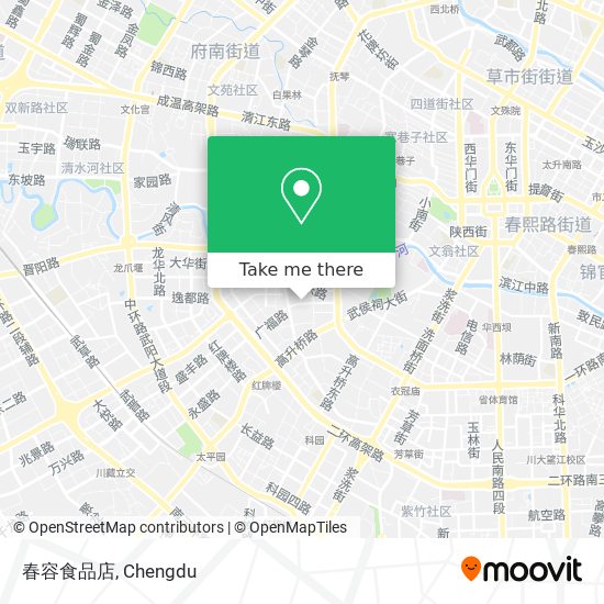春容食品店 map