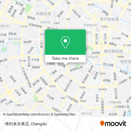 傅利来水果店 map