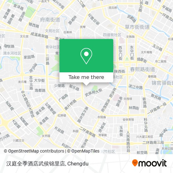 汉庭全季酒店武侯锦里店 map