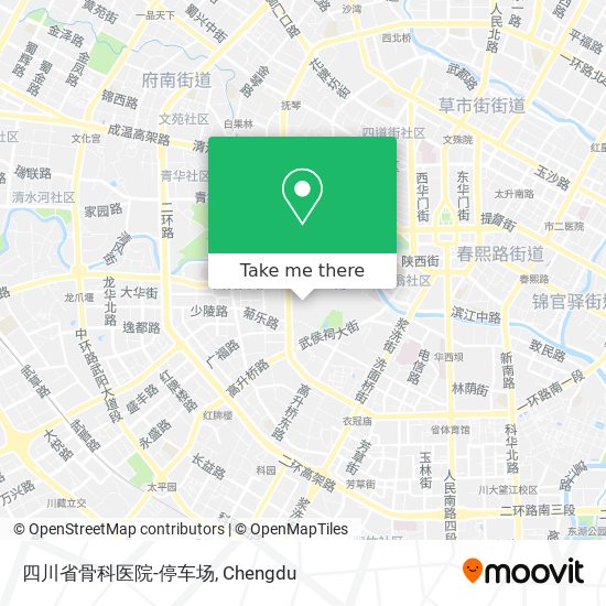 四川省骨科医院-停车场 map