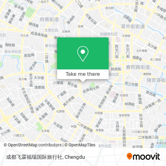 成都飞霖福瑞国际旅行社 map