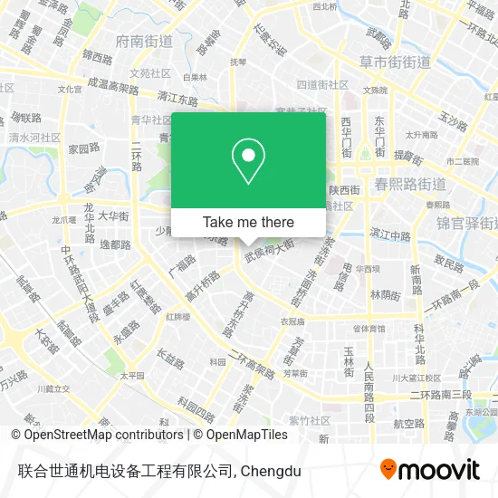 联合世通机电设备工程有限公司 map