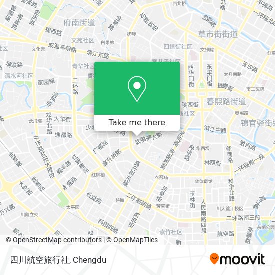 四川航空旅行社 map