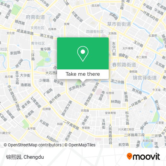 锦熙园 map