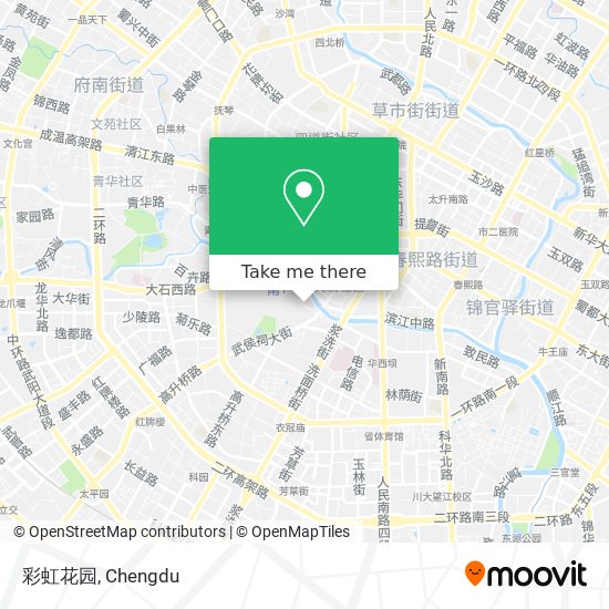 彩虹花园 map