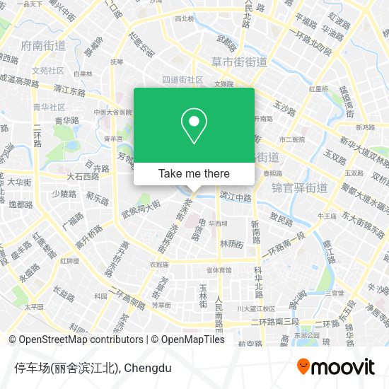 停车场(丽舍滨江北) map