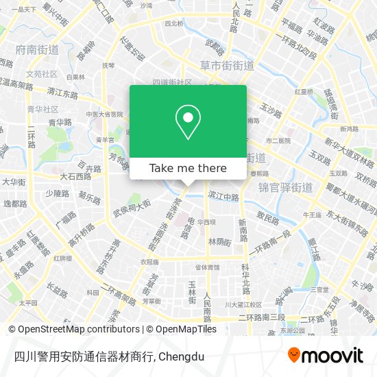 四川警用安防通信器材商行 map