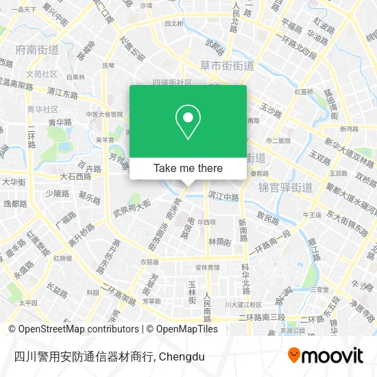 四川警用安防通信器材商行 map