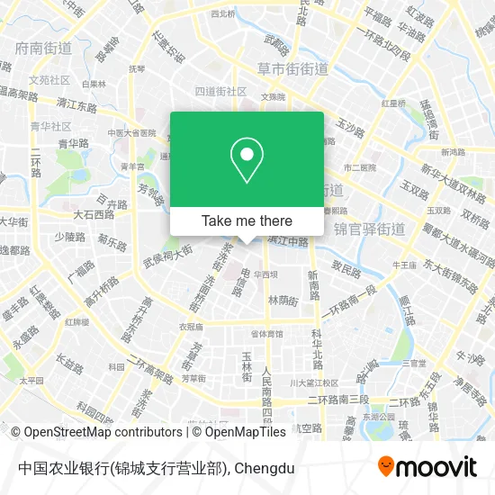 中国农业银行(锦城支行营业部) map